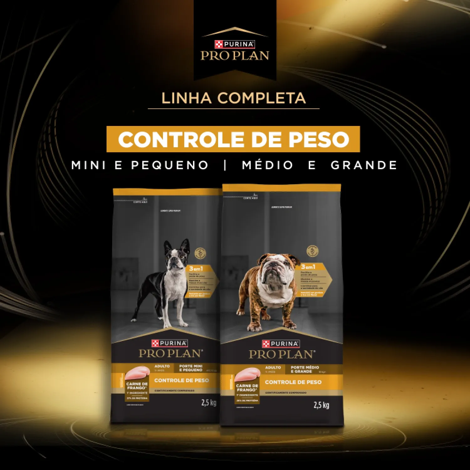 Controle de Peso Caes Linha Completa
